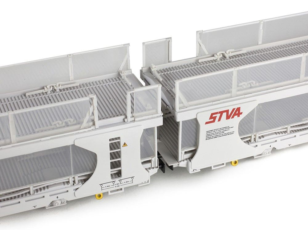 IPA Twin Double Deck Car Transporter STVA Grey