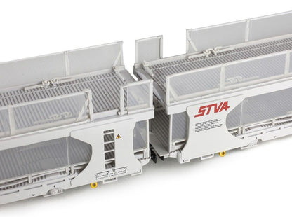 IPA Twin Double Deck Car Transporter STVA Grey