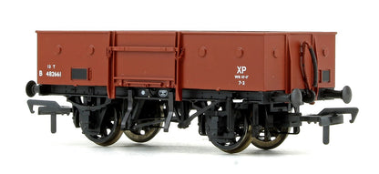 Pre-Owned LNER 13T Steel Open Wagon (Chain Pockets) BR Bauxite (Early) No.482661