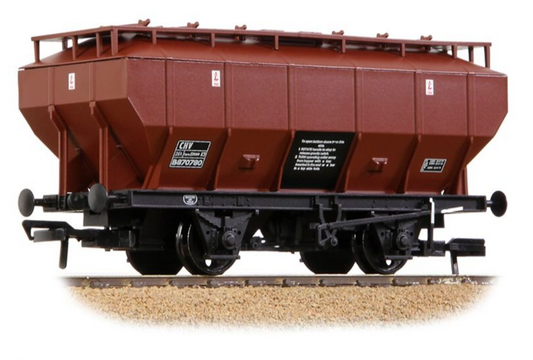 BR 35T 'Covhop' Covered Hopper BR Bauxite (TOPS) No.B870780