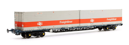 Pre-Owned 38-625 FGA BR Freightliner Outer Container Flats (x2) ISO Containers
