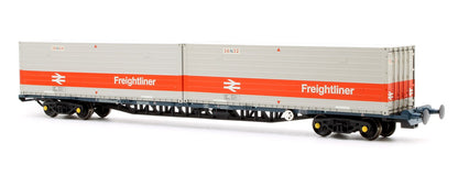 Pre-Owned 38-625 FGA BR Freightliner Outer Container Flats (x2) ISO Containers