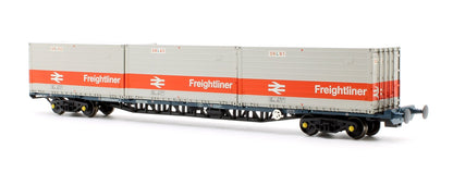 Pre-Owned 38-625 FGA BR Freightliner Outer Container Flats (x2) ISO Containers