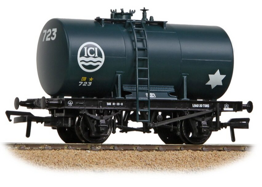 20T Anchor-Mounted Tank Wagon 'ICI' Blue No.723