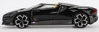 MGT01058-L Bugatti W16 Mistral Black (LHD)