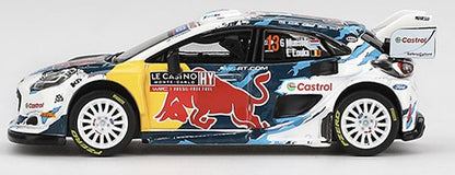 MGT00974-L Ford Puma Rally1 No.13 M-Sport Ford WRT 2024 Rally Monte Carlo (LHD)