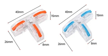 DCW-iLT.12 Solder-Free i-Link TEE Wire Connectors (12 pack)