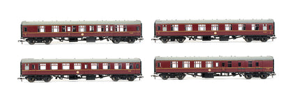 Pre-Owned Set Of 4 BR Maroon MK1 Coaches - Exclusive Edition
