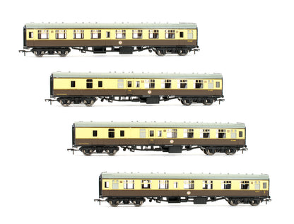 Pre-Owned MK1 'Cornish Riviera' Coach set BR Chocolate & Cream (Exclusive Edition)