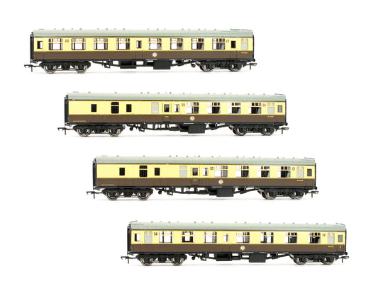 Pre-Owned MK1 'Cornish Riviera' Coach set BR Chocolate & Cream (Exclusive Edition)
