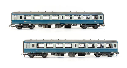 Pre-Owned MK2 TSO Two Coach Set Blue & Grey Network Southeast - Custom Weathered - Exclusive Edition