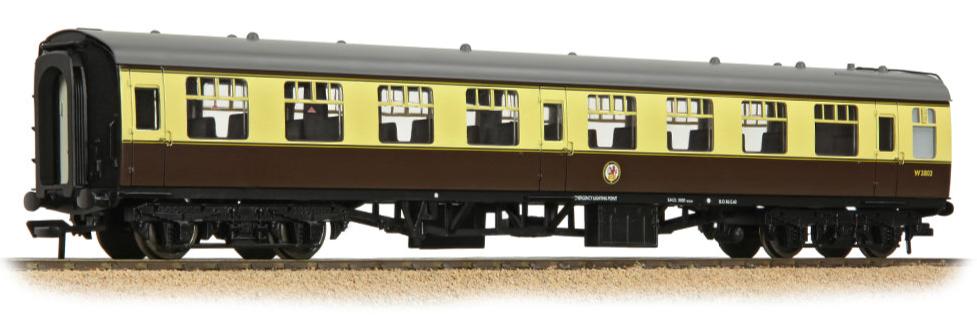 BR Mk1 TSO Tourist Second Open BR (WR) Chocolate & Cream