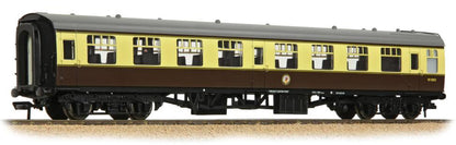 BR Mk1 TSO Tourist Second Open BR (WR) Chocolate & Cream W3802 - Fitted Passengers