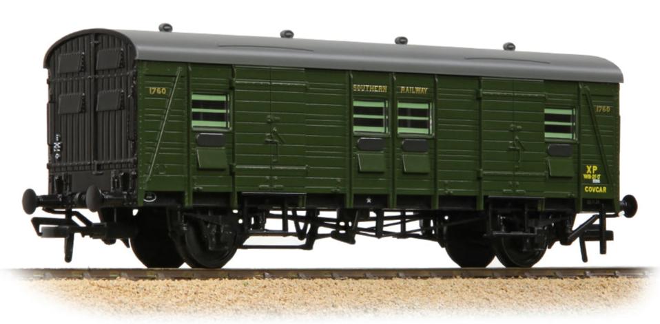 SR CCT 'Covcar' Covered Carriage Truck SR Maunsell Green 1760