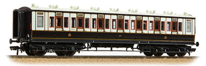 LNWR 50ft Arc Roof Third Corridor LNWR Dark Claret & White No.2374