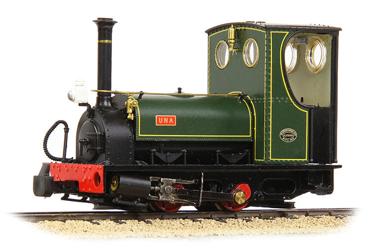 391-056 Quarry Hunslet 0-4-0ST 'Una' Lined Green Steam Locomotive