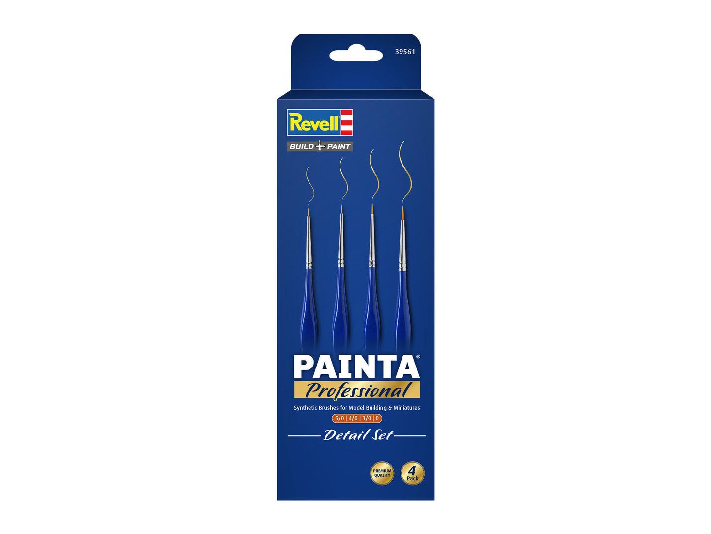39561 Painta Professional Brushes: Detail Set