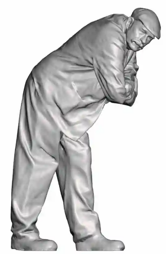 O Gauge - Railway & Lineside - 1948-1968 British Railways - GWR Driver Leaning Cab-side