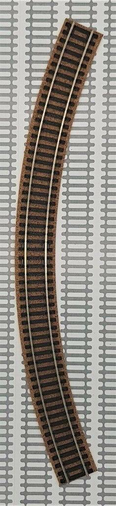 Cork track Underlay - Double Curve 3rd Radius - Pack of 10