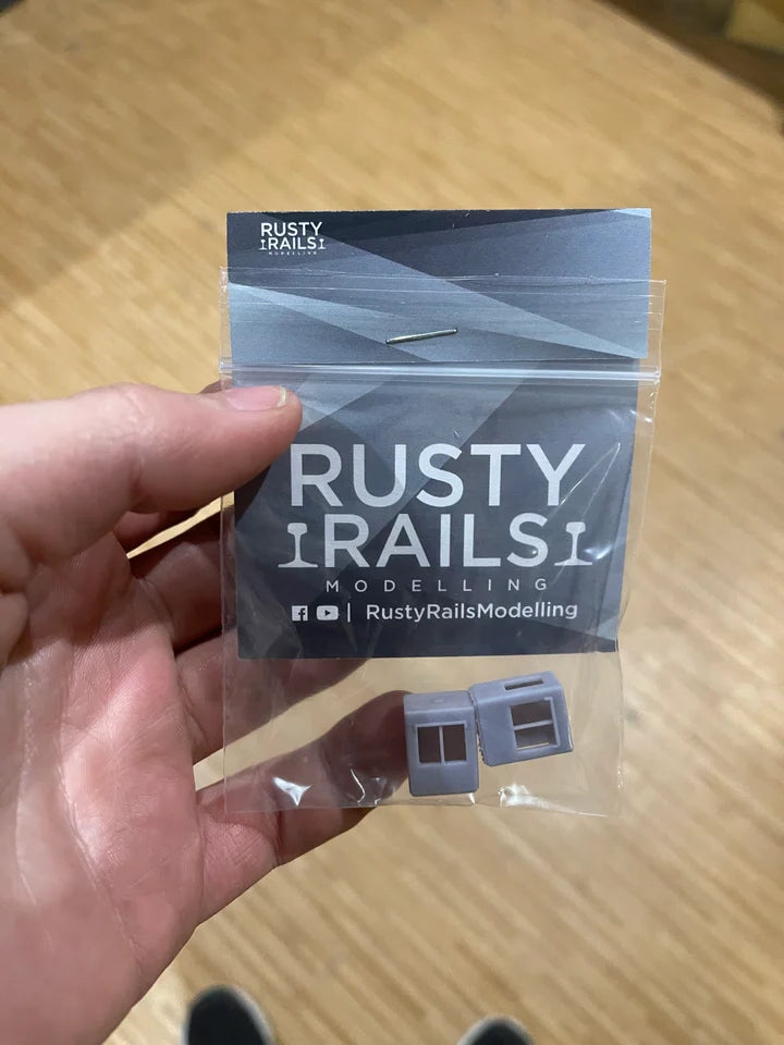 N Gauge Kiosk (Pack of 2) - Unpainted Model Kit