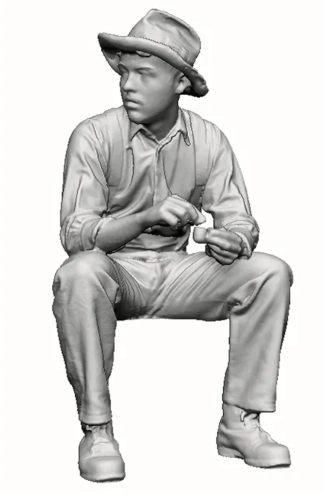 O Gauge - Trade & Services - Mill worker at rest