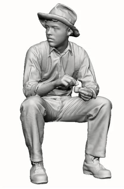 O Gauge - Trade & Services - Mill worker at rest