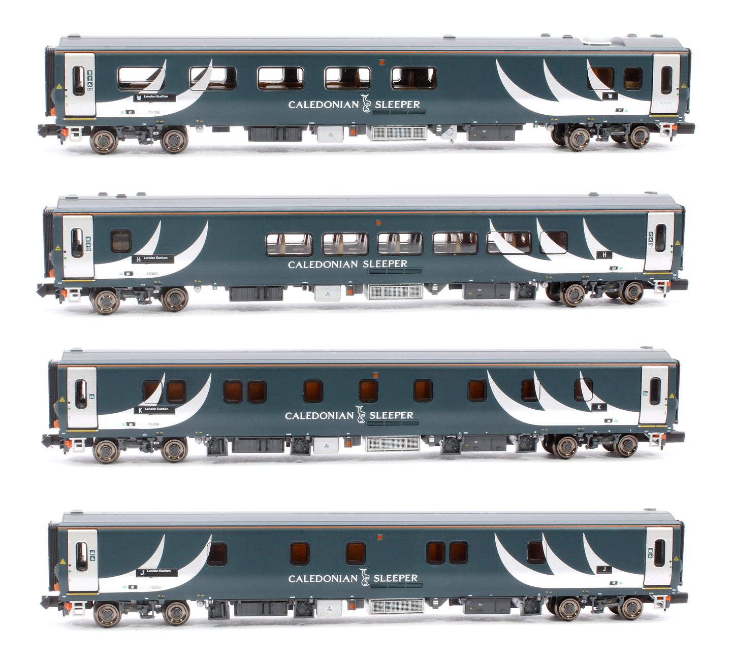 Caledonian Sleeper Mark 5 Lowlander pack 1: Glasgow part 1 4-car pack