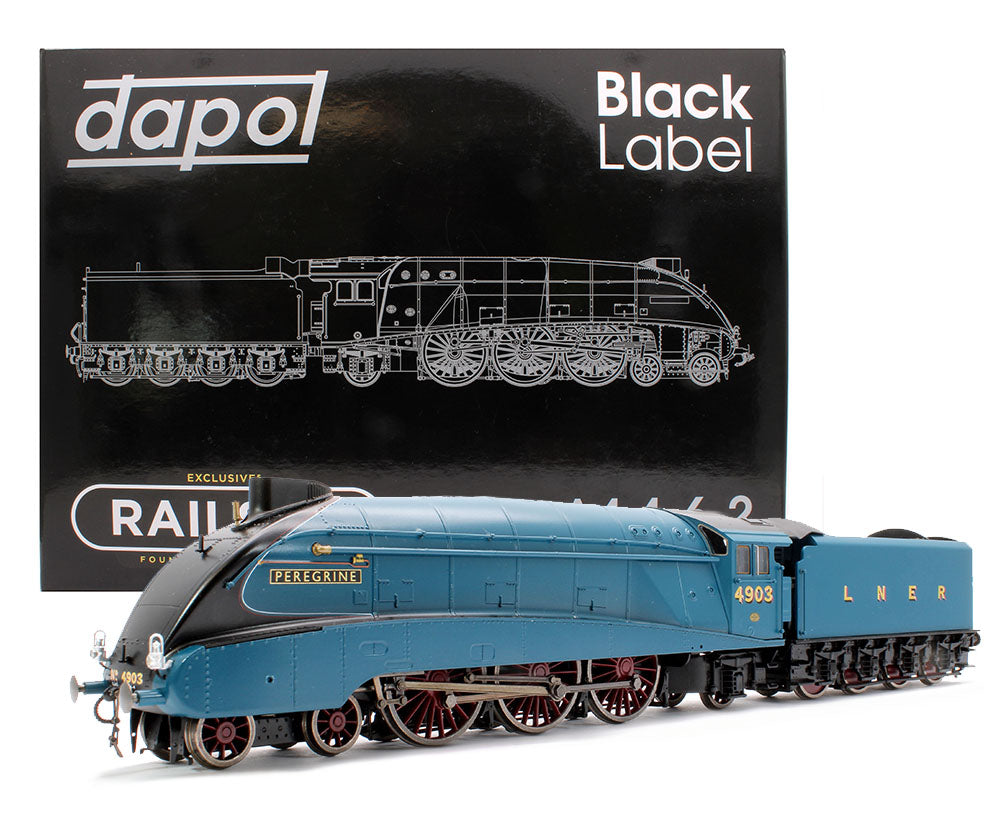 Pre-Owned BL-001-015 Black Label Class A4 Peregrine LNER Garter Blue Valanced 4-6-2 No.4903 Steam Locomotive - DCC Sound & Smoke