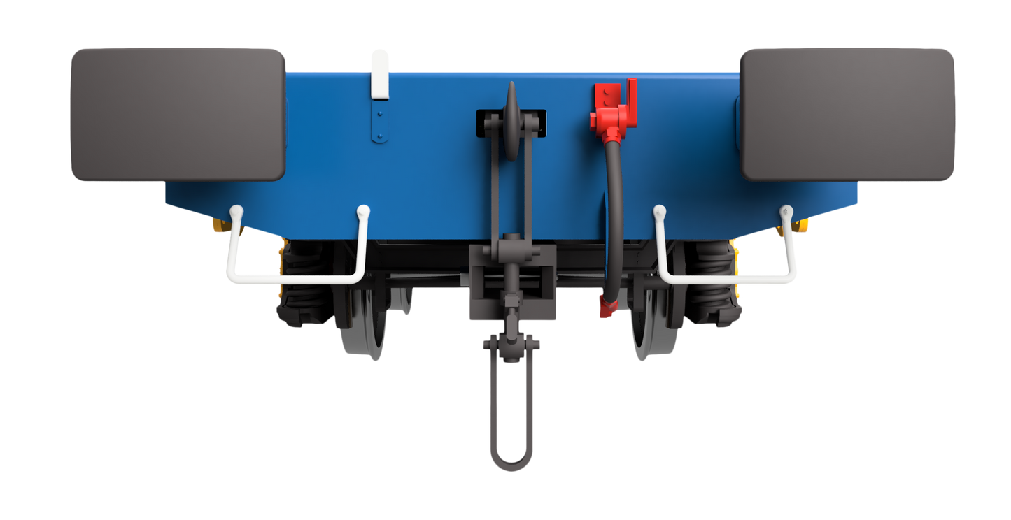 KFA 93262 Network Rail Yellow GPS Bogies Black Body