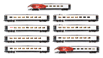Class 390 010 "Cumbrian Spirit" 9 Car Pendolino in Virgin Livery