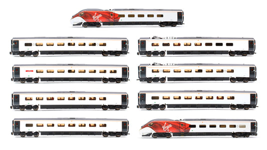 Class 390 010 "Cumbrian Spirit" 9 Car Pendolino in Virgin Livery