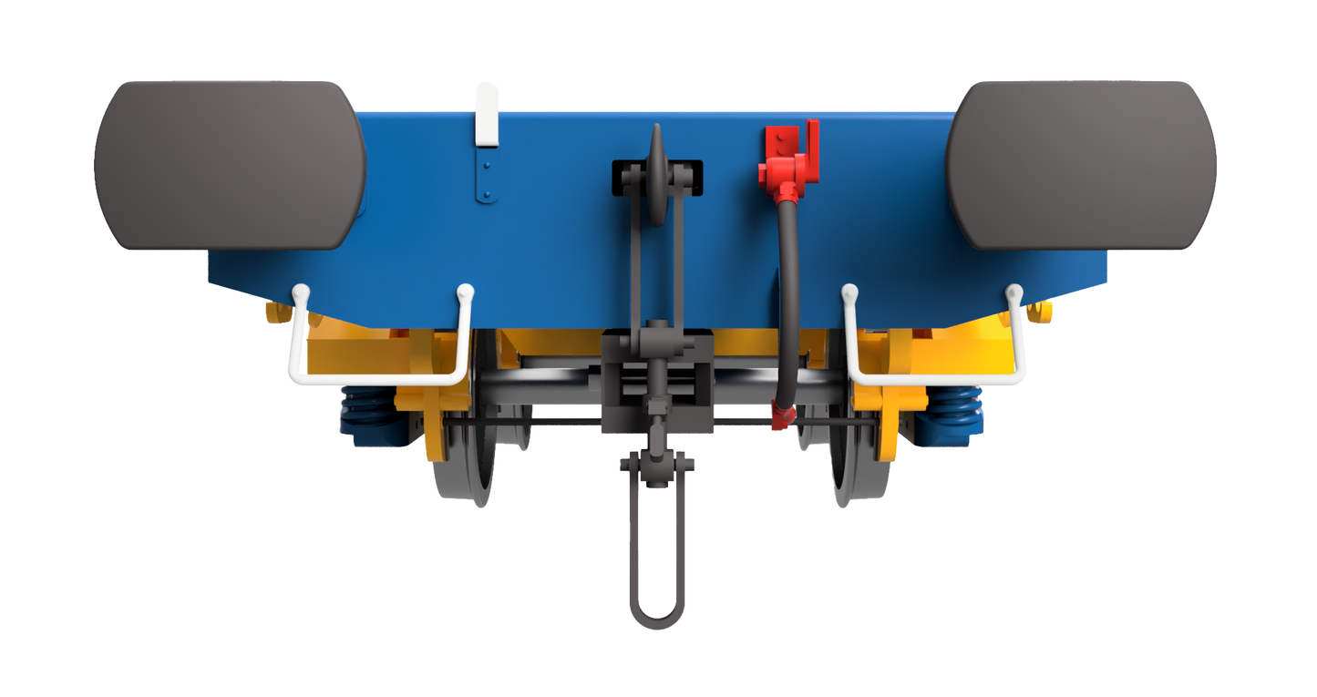 PFA 93419 Tiphook Blue VNH-1 Bogies Blue Body