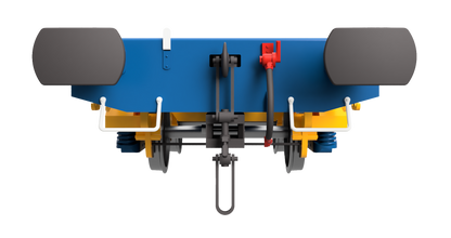 PFA 93419 Tiphook Blue VNH-1 Bogies Blue Body