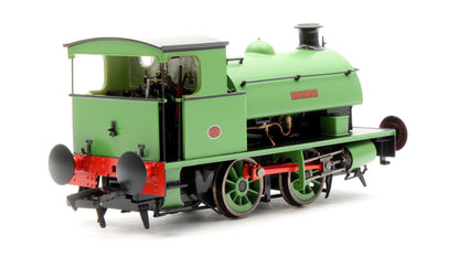 Hawthorn Leslie 0-4-0 Green `Faraday' - Steam Tank Locomotive - DCC Sound Fitted