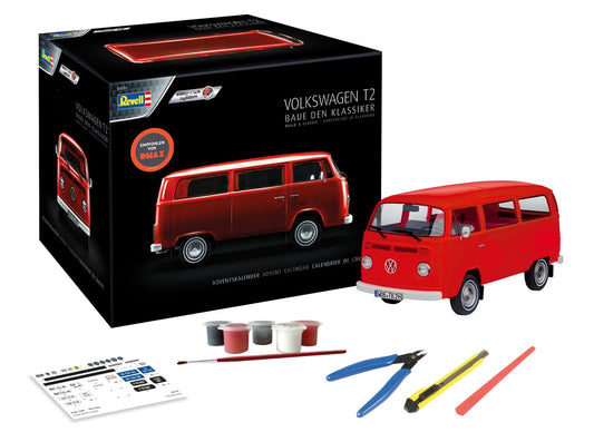 Advent Calendar VW T2 Bus Model Kit