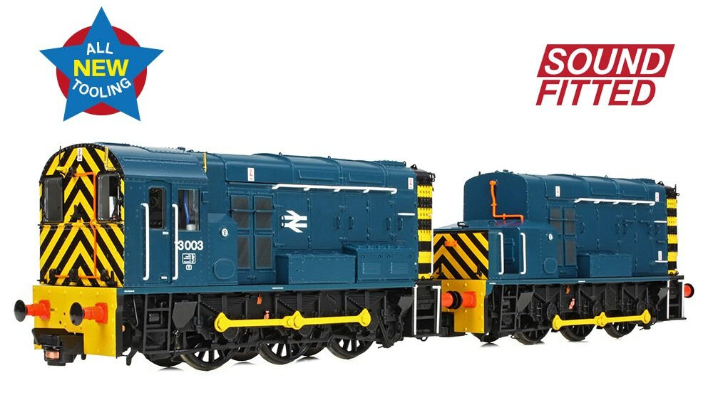 Class 13 13003 BR Blue Diesel Locomotive - DCC Sound