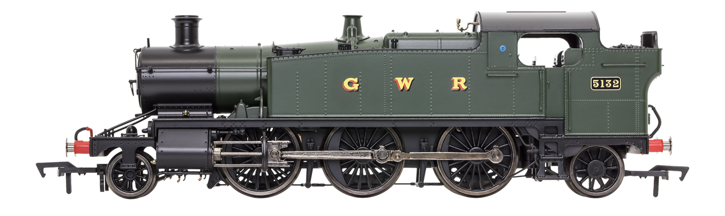 Large Prairie 5132 GWR Green GWR Steam Locomotive