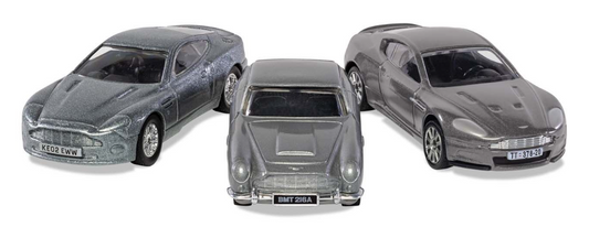 James Bond Aston Martin Collection (V12 Vanquish, DB5, DBS)