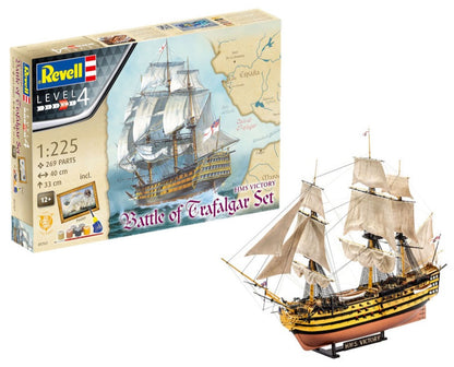 HMS Victory Battle Of Trafalgar Gift Set (1:225 Scale) Model Kit