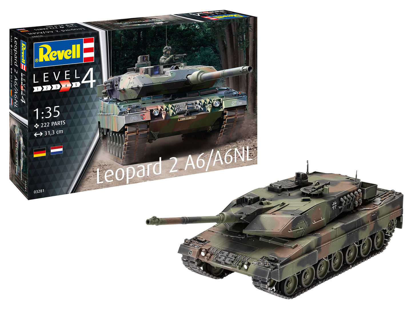 Leopard 2 A6/A6NL Model Kit