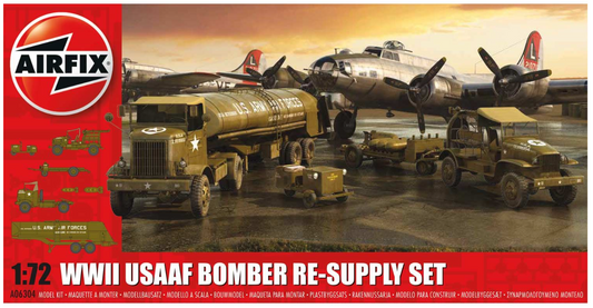 WWII USAAF 8th Bomber Resupply Set Model Kit