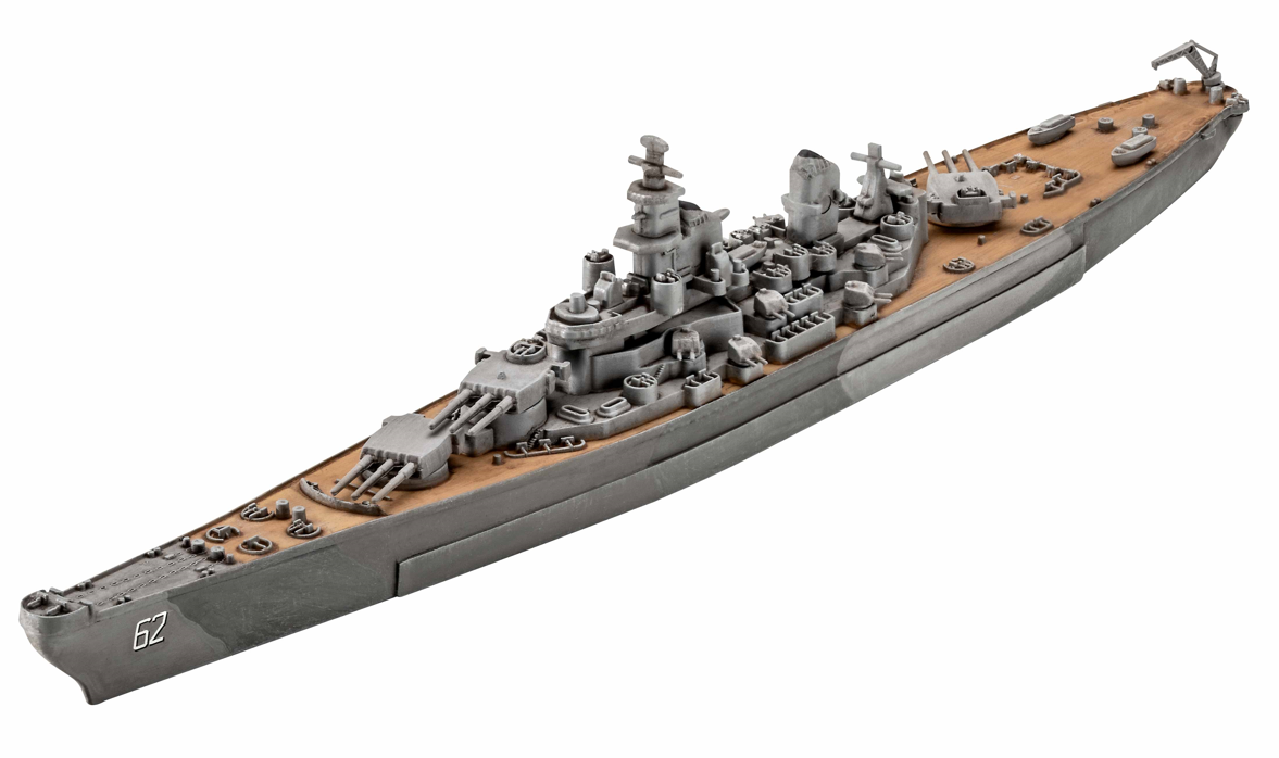 Battleship USS New Jersey Model Kit