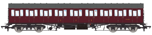 BR Mk1 57' Non-Gangway Coach - C - Plain Maroon M41000