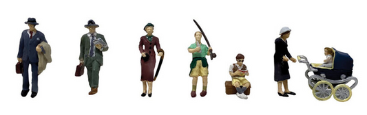 Post-War Era Figures Set B