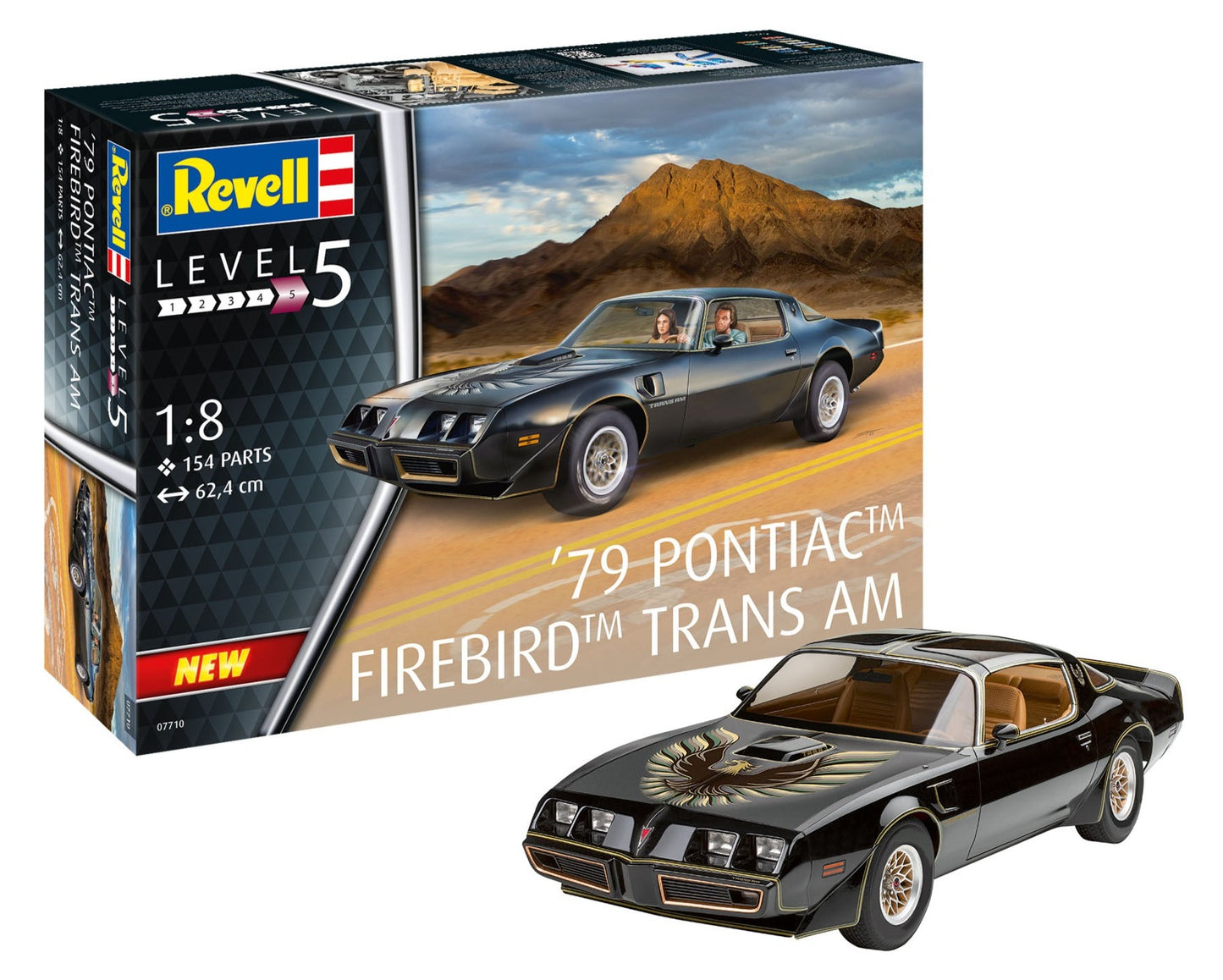 Pontiac Firebird Trans Am (1:8 Scale) Model Kit