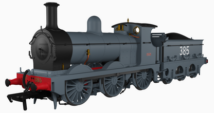 SECR O1 No.385 SECR Grey Steam Locomotive - DCC Sound