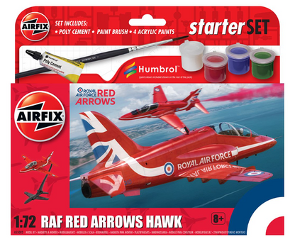 Starter Set - Red Arrows Hawk Model Kit