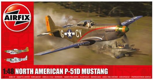 North American P-51D Mustang Model Kit