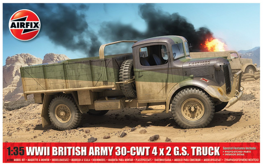 WWII British Army 30-cwt 4x2 GS Truck Model Kit