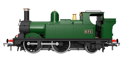 GWR 517 Class 0-4-2 1159 G.W. Green 'Great Western' Steam Locomotive - DCC Fitted